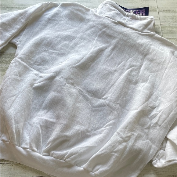 White Bunny Print Hoodie - Picture 9 of 9